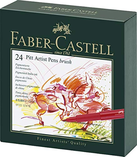 Fabercastell Pitt Artista Pluma  Set De Regalo  24 Count 167