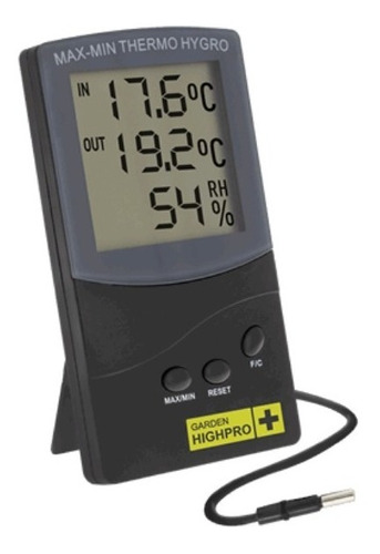 Termohigrometro  Prohygro Hygrothermo Medium Garden Highpro