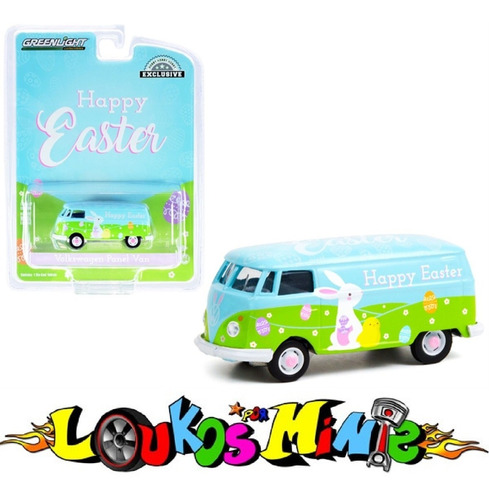 Greenlight Volkswagen Panel Van Happy Easter 2021 Kombi