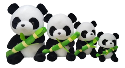 Peluche Oso Panda De 30 Cm Suave Y Tierno