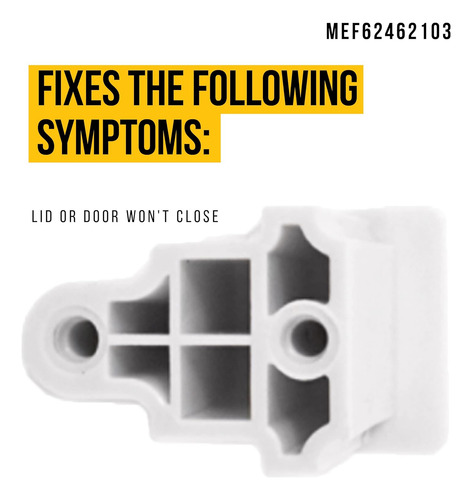 Mef62462103 Bisagra De Lavadora - Reemplaza Ap5683236, 26744