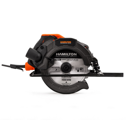Imagen 2 de 9 de Sierra Circular Eléctrica Hamilton Hsc001 - 185mm. 1500w 5500 Rpm 220v