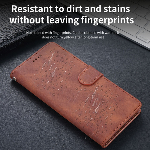Funda Tipo Cartera Vintage Para Oppo A12/a12e, Protectora, Ranura Para Tarjetas, Soporte, Correa De Muñeca