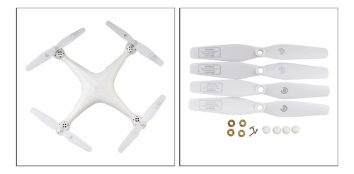 4 Piezas Rc Drone Hélice Cuchillas Accesorios Para Sjrc