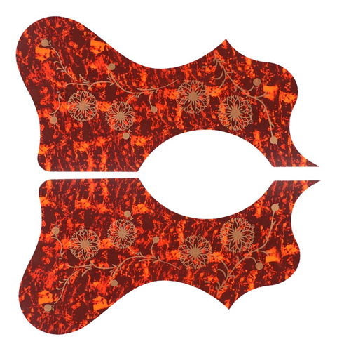 Guitarra Acústica Pickguard Flower Anti-scratch Guitarra