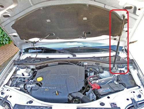 Imagen 3 de 5 de Amortiguador Capo Renault Duster