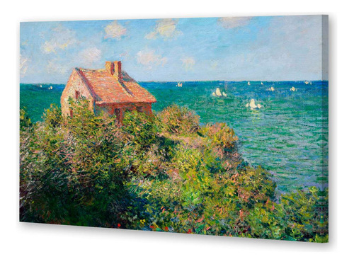 Cuadro 20x30cm Monet Pintura Realismo Acuarela Arte M4