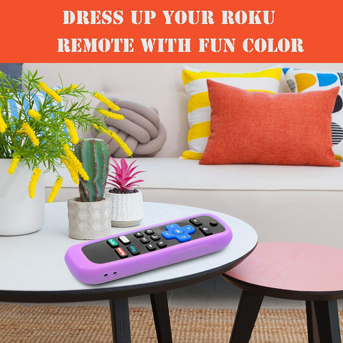 Caso De 2 Paquetes Para Roku Remote, Cubra Para Hisense Roku