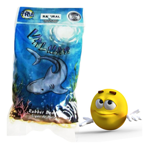 Ligas Valmar No.18 Contenido 100gr C/u5 Bolsas Caqui