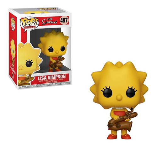 Funko Pop Simpsons Lisa Saxophone