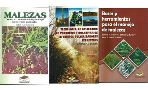 Malezas + Tecnol Prod. Fitosanitarios + Bases Y Herramientas