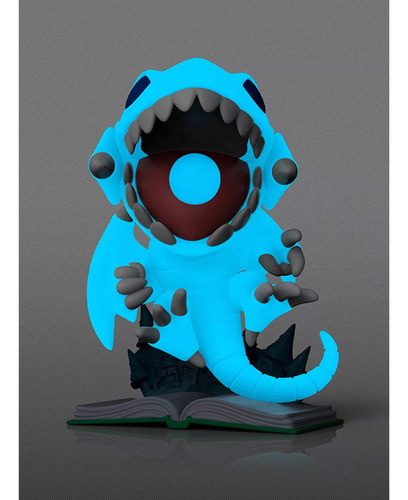 Funko Pop Dragon Blanco De Ojos Azules Toon Glow 6 Glow (Usado)