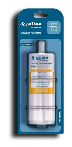 Refil Filtro P655 Purificador De Água Latina Pn535 Purifive