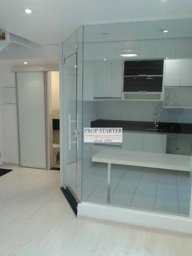 Imagem 4 de 26 de Apartamento Duplex Com 1 Dormitório À Venda, 57 M² Por R$ 850.000 - Vila Madalena - Prop Starter Adm. Imóveis - Ad0032