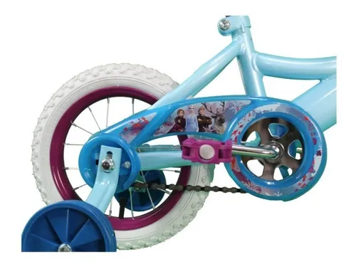 Bicicleta Frozen Rodada 12 Ni as Infantil Disney Huffy Color Celeste 3 649