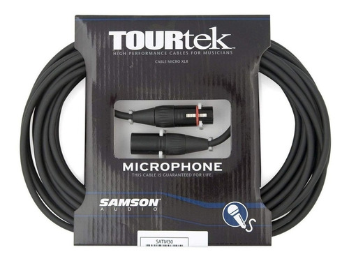 Cable Samson Tm30 Canon Canon De 9,9 Mts Tourtek Todo Negro