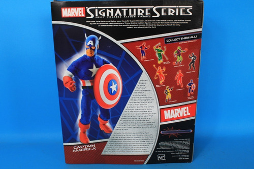 Captain America Spiderman Origins Signature Series Hasbro (Usado)