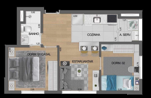 Imagem 11 de 15 de Apartamento - Ap06712 - 70701283