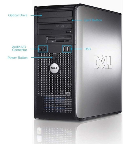 Imagen 2 de 5 de Dell Optiplex 780 160 Gb / 4 Gb Ram Ddr3 Cpu Solo