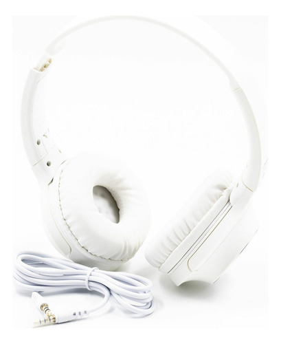 Auriculares Con Cable Hz600 De Vincha Ajustable Blanco