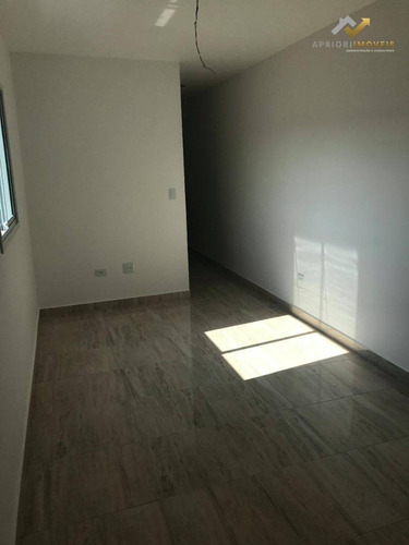 Cobertura Com 2 Dormitórios À Venda, 50 M² Por R$ 285.000 - Vila Alto De Santo André - Santo André/sp - Co0109