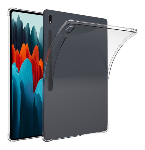 Capa Capinha Para Tablet Galaxy Tab S8 11 Air Anti Impacto Cor Transparente Clear