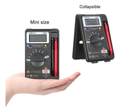 /mini Multímetro Digital Multifunción Portátil Richmeters