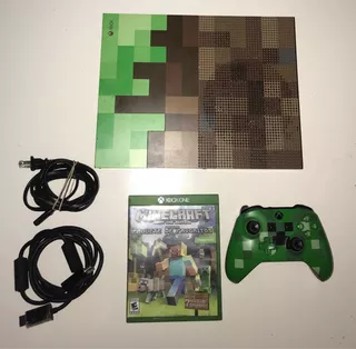 Consola Xbox One S Edición Minecraft