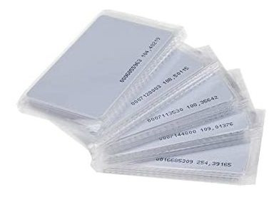 Rfid Khz Em Tk Pvc in Numero Serie Uid Para Control