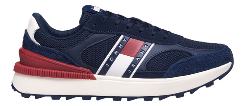 Tenis Para Hombre Em0em01537 Ajuste Cordones Tommy Hilfiger