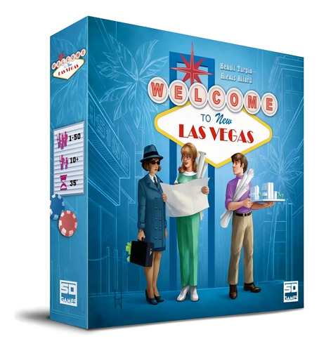 Juego De Mesa Welcome To New Las Vegas