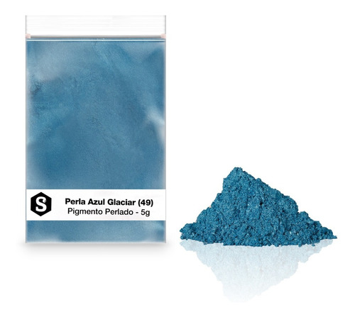  Pigmento Azul Glaciar Especial Para Resinas Epoxi, Lacas