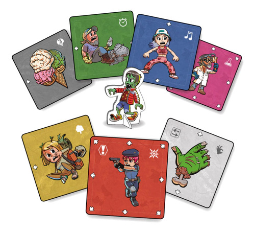 Zombie Flip Juego De Cartas Estrategia Diversion Ludogonia
