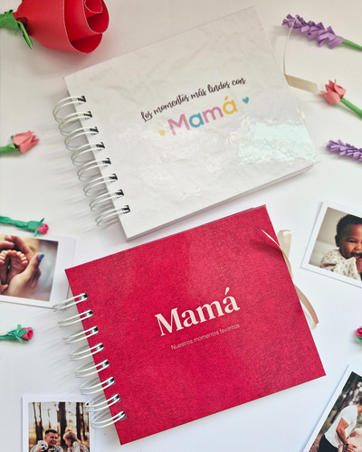 Álbum De Fotos Personalizado. Diseño Mamá. Día De La Madre
