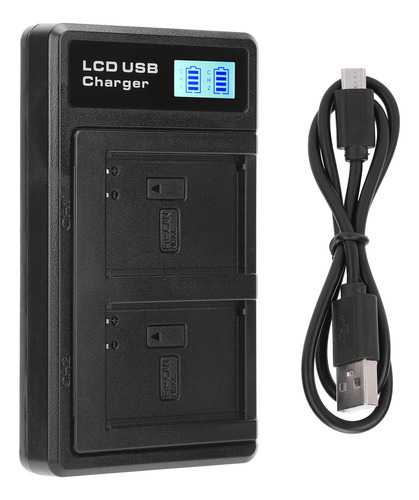 Batería Portátil Doble Para Pantalla Lcd Nb10l