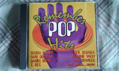 Remember Pop Hits - Cd Exitos De Los 60's & 70's Rareza (Usado)