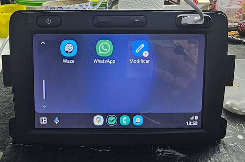 Renault Medianav Original C/ Android/applecarplay Kangoo Negro