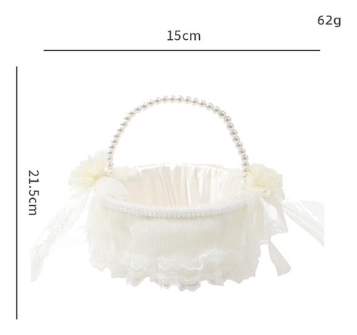Cesta De Boda, Cestas De Encaje Para Dama De Honor,
