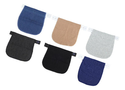 Extensor De Pantalones De Maternidad Ajustable, 6 Colores,