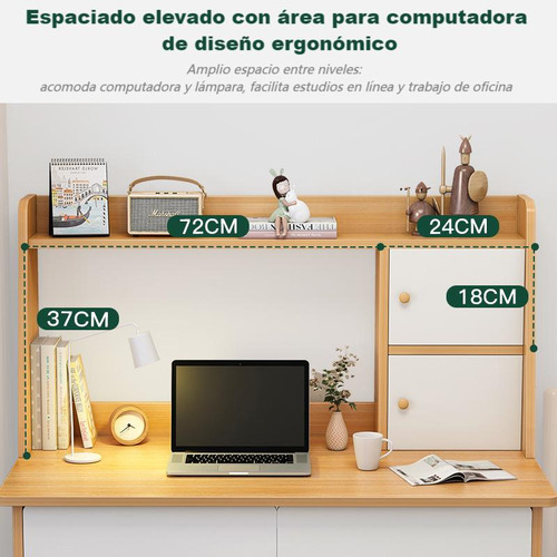 Escritorio Nórdicoel Dormitori Gabineteescritorio Conlibrero