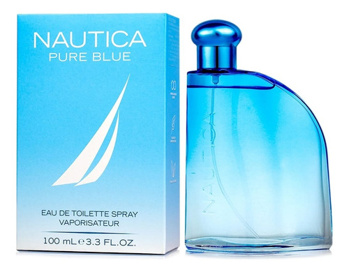 Nautica Pure Blue Eau De Toilette Para Hombre 100 Ml Volumen
