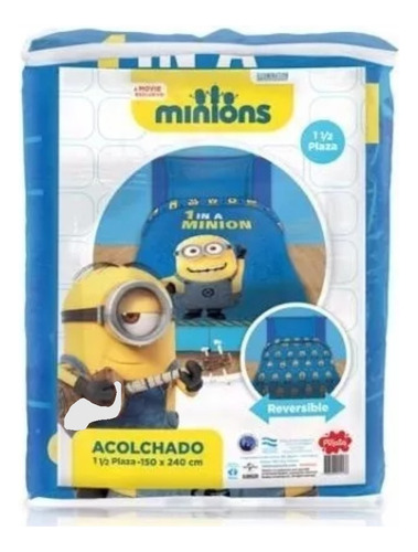 Sábana+ Acolchado + Frazada Frozen Patrol Cars Mickey Minion