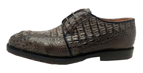 Zapato Formal En Piel Exotica Marca Jaguar