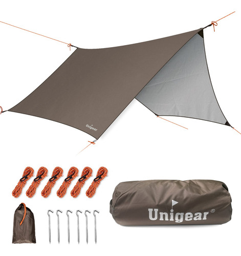 Unigear Toldo Camping Impermeable Lona Suelo Protector Aolar