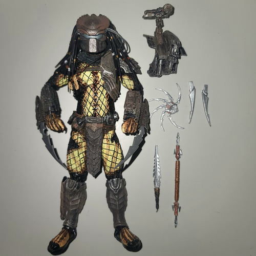 Predator Temple Guard Neca Avp Kenner Chopper Serpent Scar (Usado)