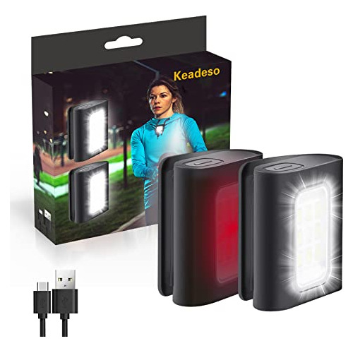 Luz De Running Led, Paquete De 2 Luces De Correr Noctur...