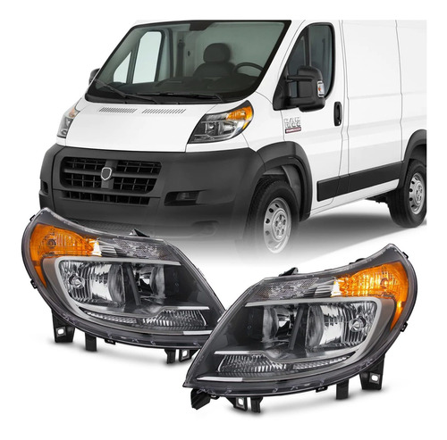 Para Dodge Ram Promaster Equipo Original Par Montaje Drl