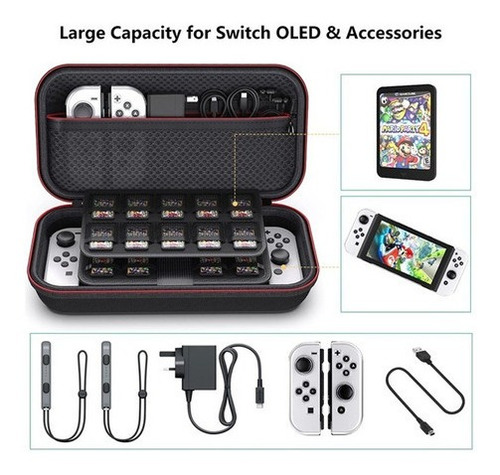 Kit De Accesorios Para Nintendo Switch Oled 17 En 1