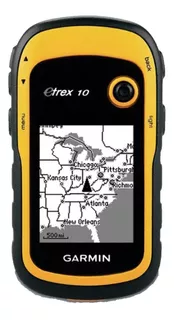 GPS portátil Garmin eTrex 10 negro/amarillo mundial