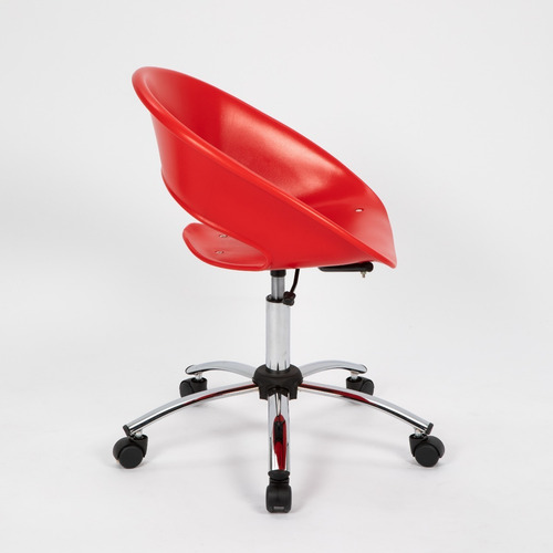Imagen 3 de 4 de Silla De Escritorio Diseño One Cromada 3 Años De Garantía
